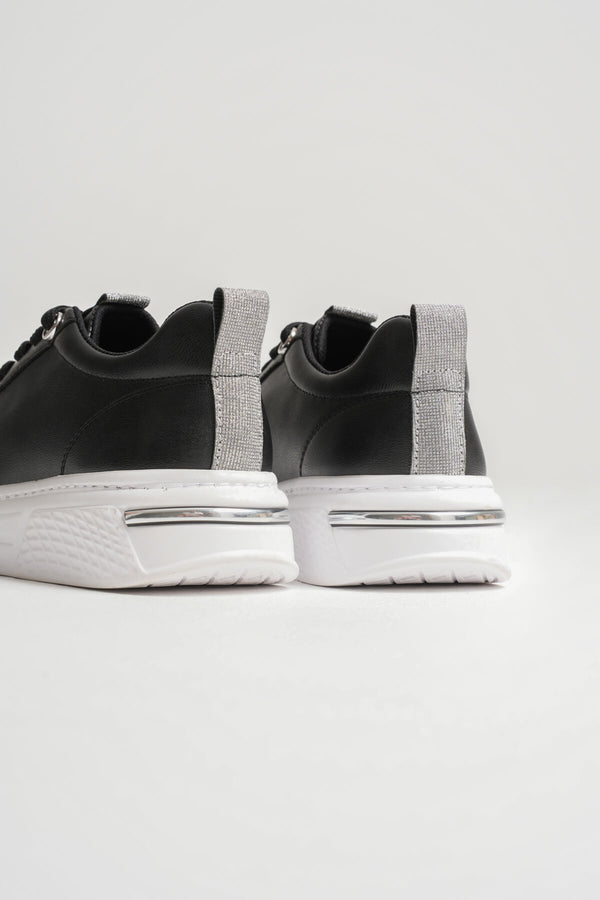 Scarpax Kadın Günlük Şık Siyah Sneaker - Rahat ve Modern Tasarım