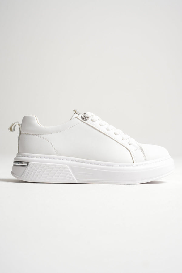 Scarpax Kadın Beyaz Günlük Sneaker - Şık ve Rahat Tasarım