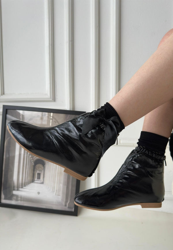 Scarpax Barxi Siyah Rugan Bot