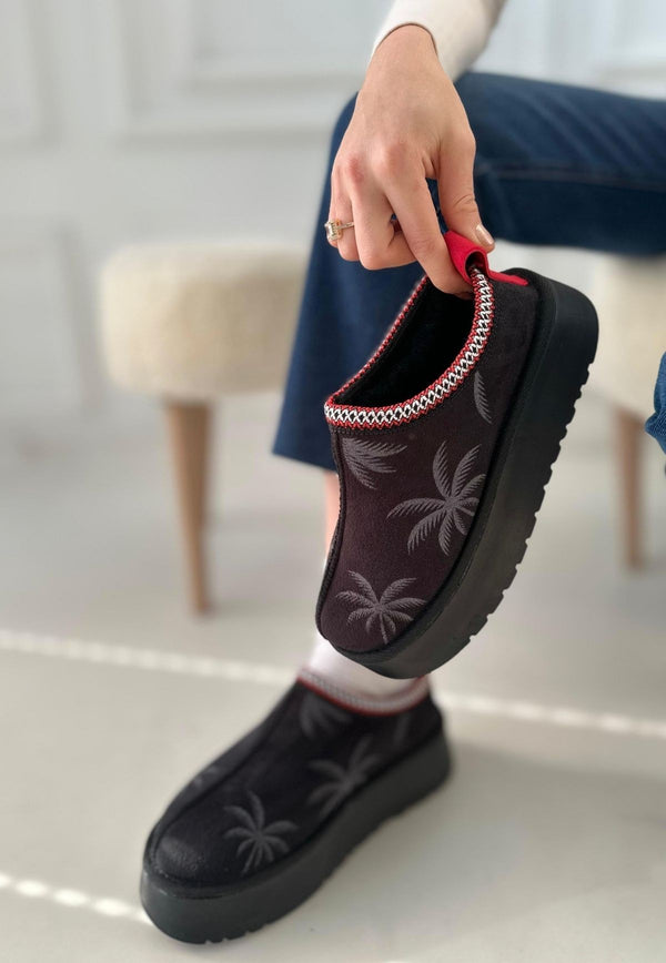 Scarpax Mucy Siyah Süet Bot