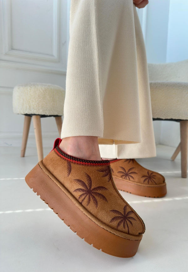 Scarpax Mucy Taba Süet Bot