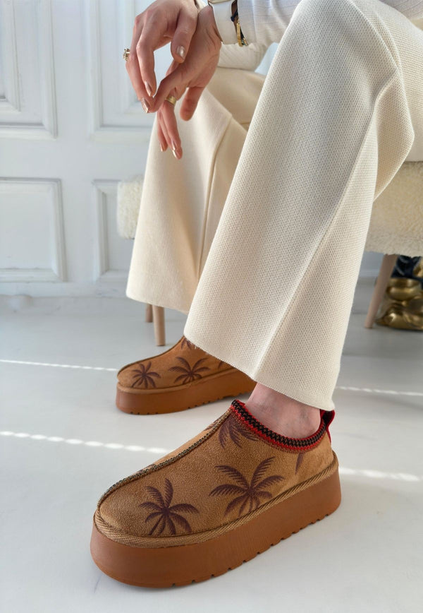 Scarpax Mucy Taba Süet Bot