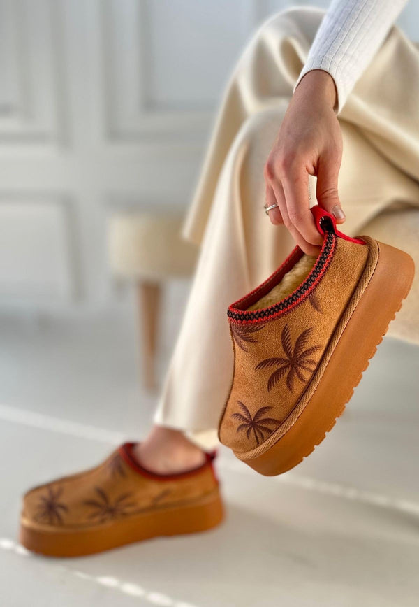 Scarpax Mucy Taba Süet Bot