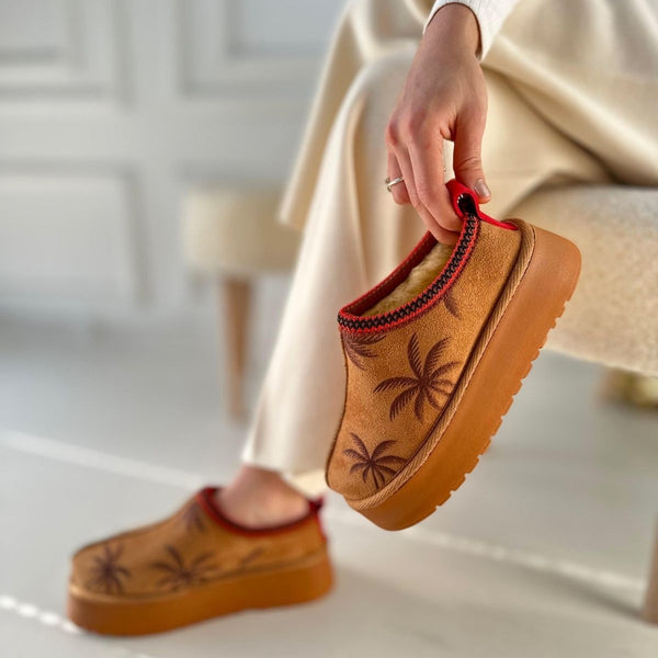 Scarpax Mucy Taba Süet Bot