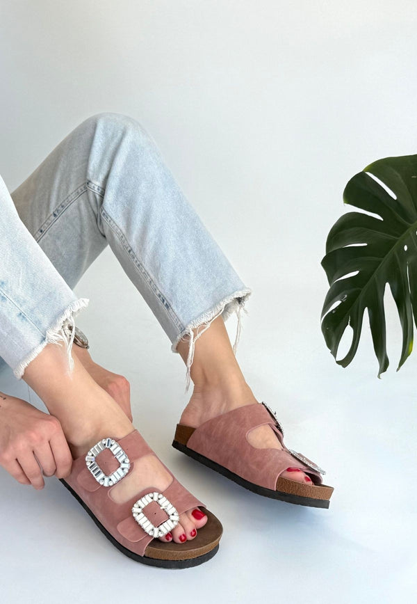 Scarpax Nool Pudra Nubuk Terlik