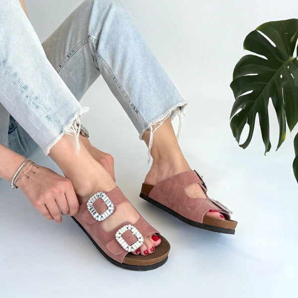 Scarpax Nool Pudra Nubuk Terlik