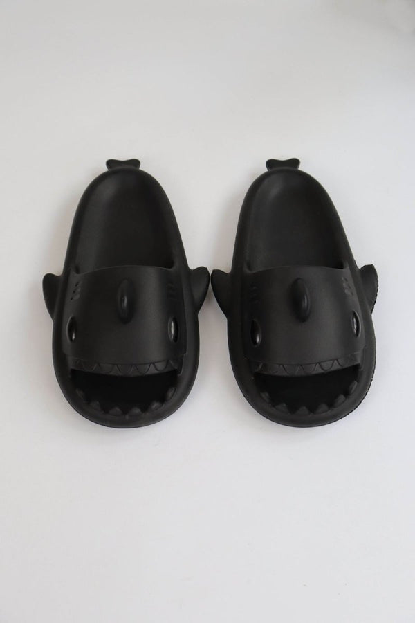 Scarpax 100% Vegan Siyah Unisex Tam Ortopedik Terlik - 3 Cm Topuk Boyu - SCARPAX
