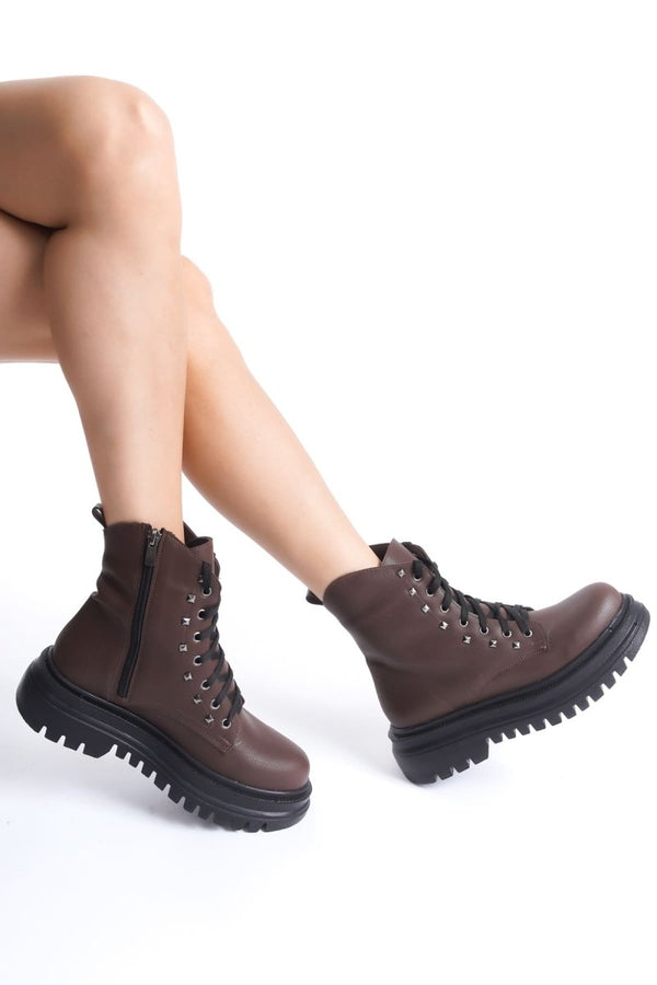 Scarpax Adina Kadın Acı Kahve Günluk Bot