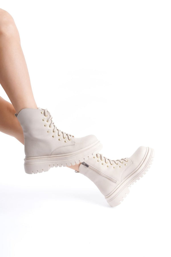 Scarpax Adina Kadın Bej Günluk Bot