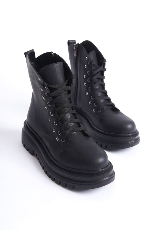 Scarpax Adina Kadın Siyah Günluk Bot