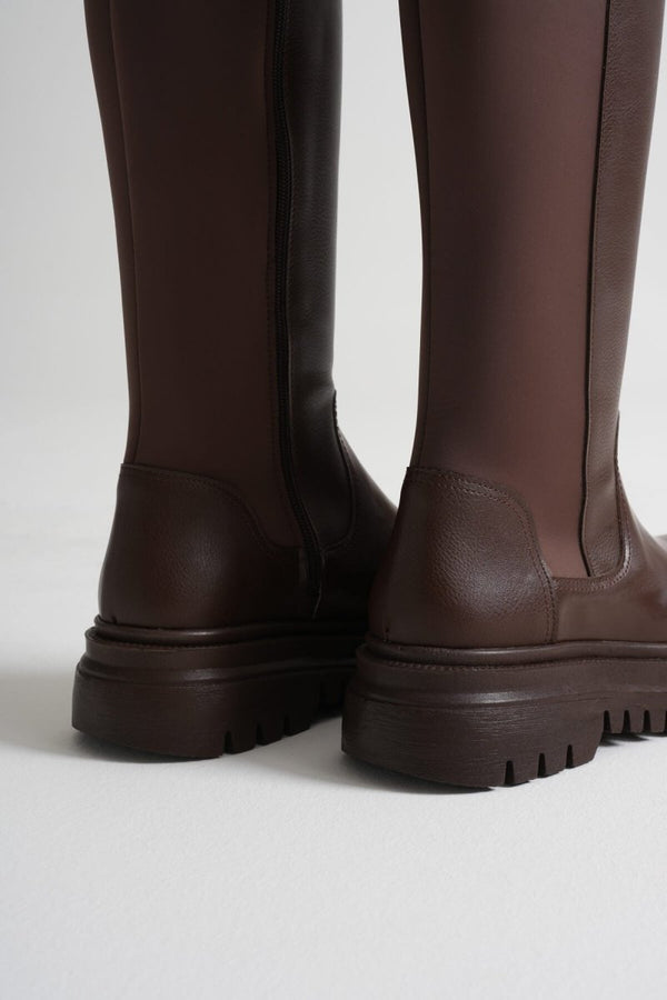 Scarpax Agni Kadın Günlük Acı Kahve Çizme