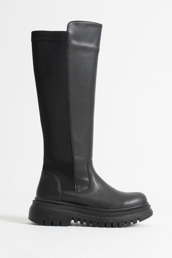 Scarpax Agni Kadın Günlük Siyah Çizme