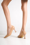 Scarpax Alexandra Kadın Nude Stiletto