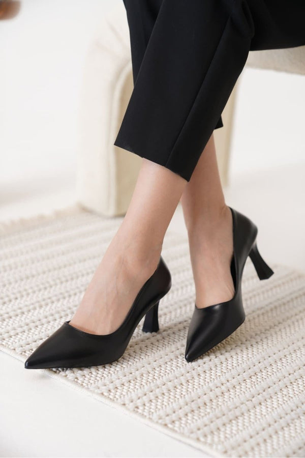 Scarpax Alexandra Kadın Siyah Stiletto