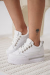 Scarpax Alice Beyaz Kadın Gizli Topuklu Sneaker