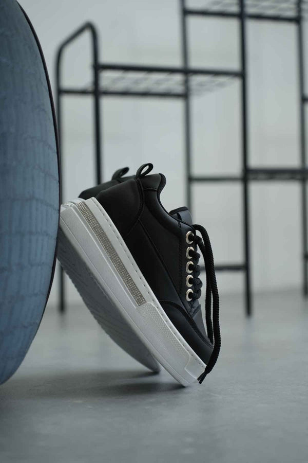 Scarpax Alice Siyah Kadın Gizli Topuklu Sneaker