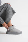 Scarpax Alina Kadın Gri Kışlık Kürklü Bot