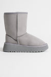 Scarpax Anisa Kadın Gri Kışlık Kürklü Bot
