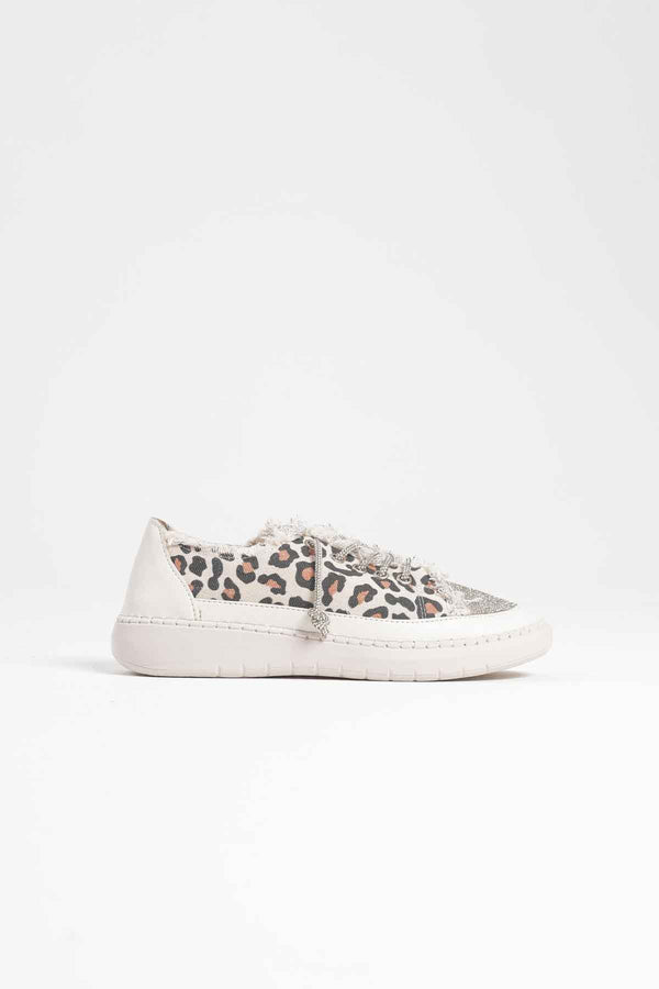 Scarpax Ankle Leopar Kadın Günlük Ayakkabı - SCARPAX