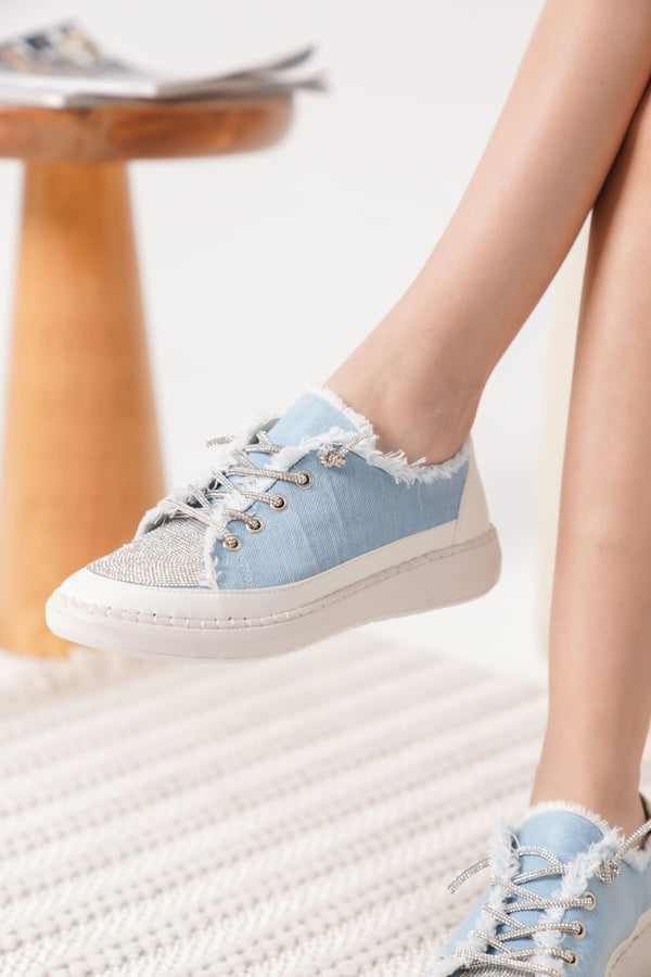 Scarpax Ankle Mavi Kadın Günlük Ayakkabı - SCARPAX