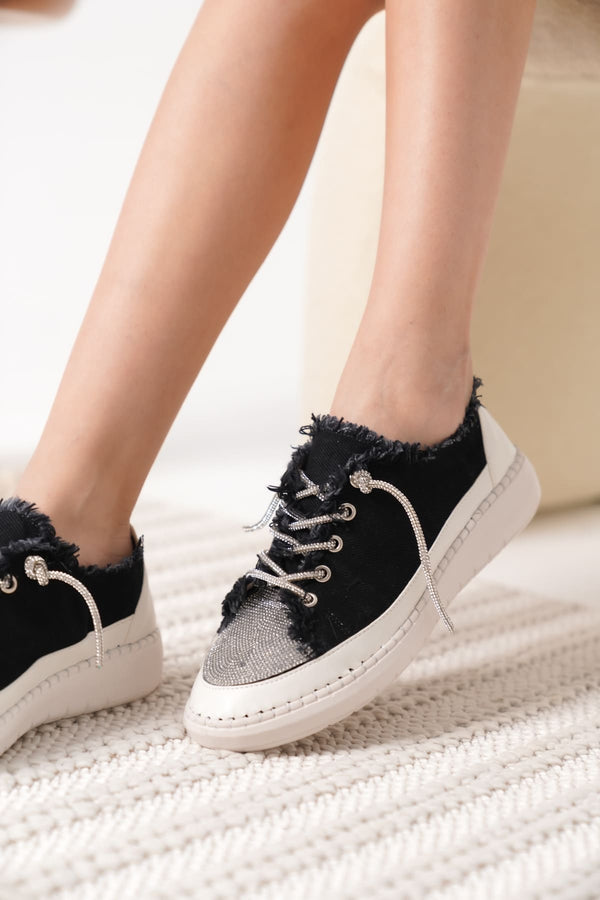 Scarpax Ankle Siyah Kadın Günlük Ayakkabı - SCARPAX