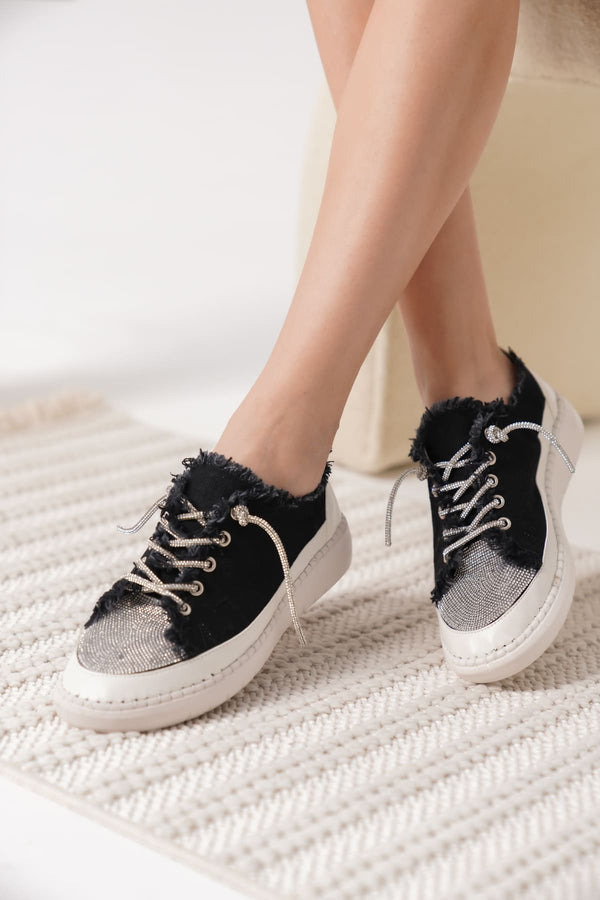 Scarpax Ankle Siyah Kadın Günlük Ayakkabı - SCARPAX