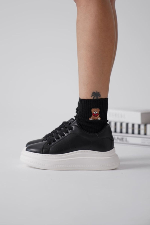 Scarpax Bella Siyah Kadın Spor Ayakkabı