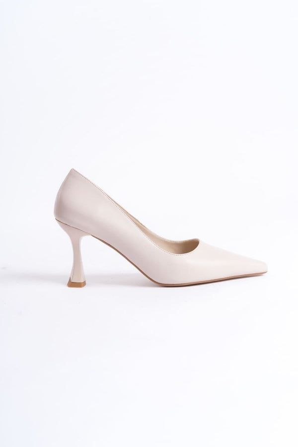 Scarpax Cordelia Kadın Mat Bej Stiletto