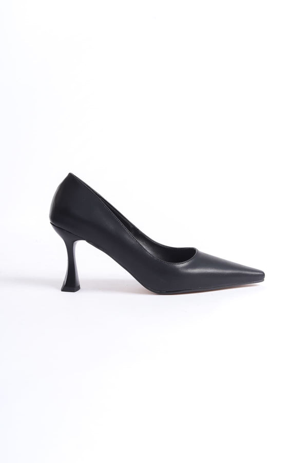 Scarpax Cordelia Kadın Mat Siyah Stiletto - SCARPAX