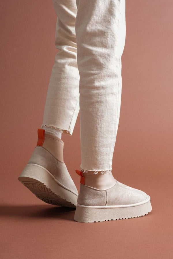 Scarpax Cuen Bej Süet Bot