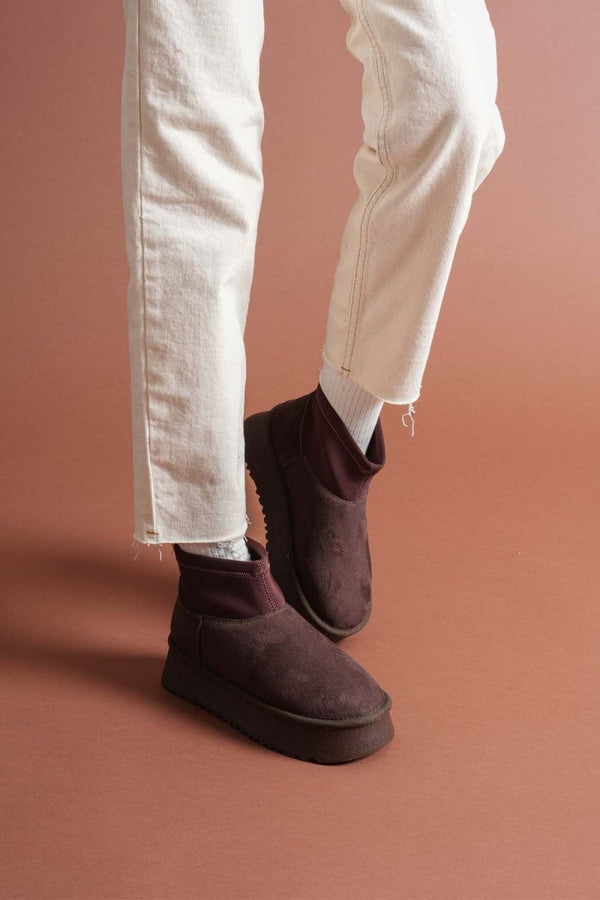 Scarpax Cuen Kahverengi Süet Bot