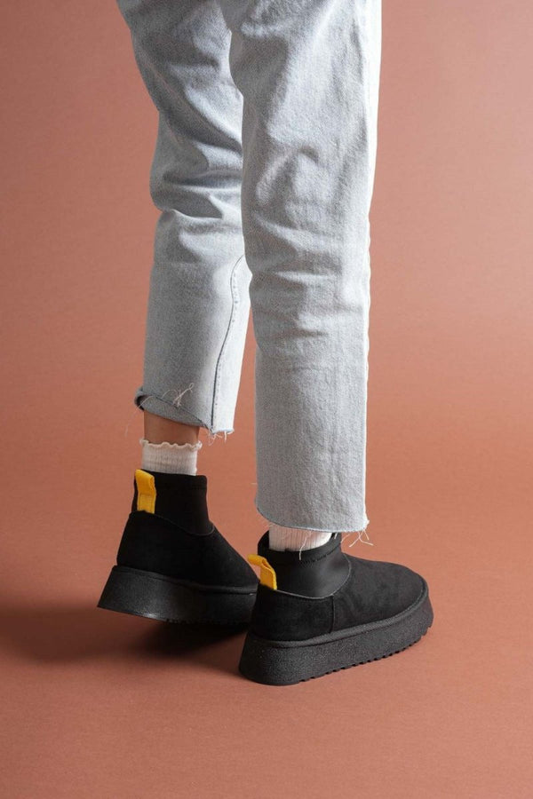 Scarpax Cuen Siyah Süet Bot