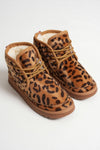 Scarpax Daria Kadın Kışlık Leopar Desen İçi Kürklü Bot
