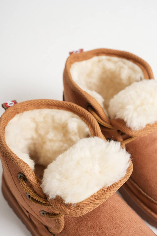 Scarpax Daria Kadın Kışlık Taba İçi Kürklü Bot