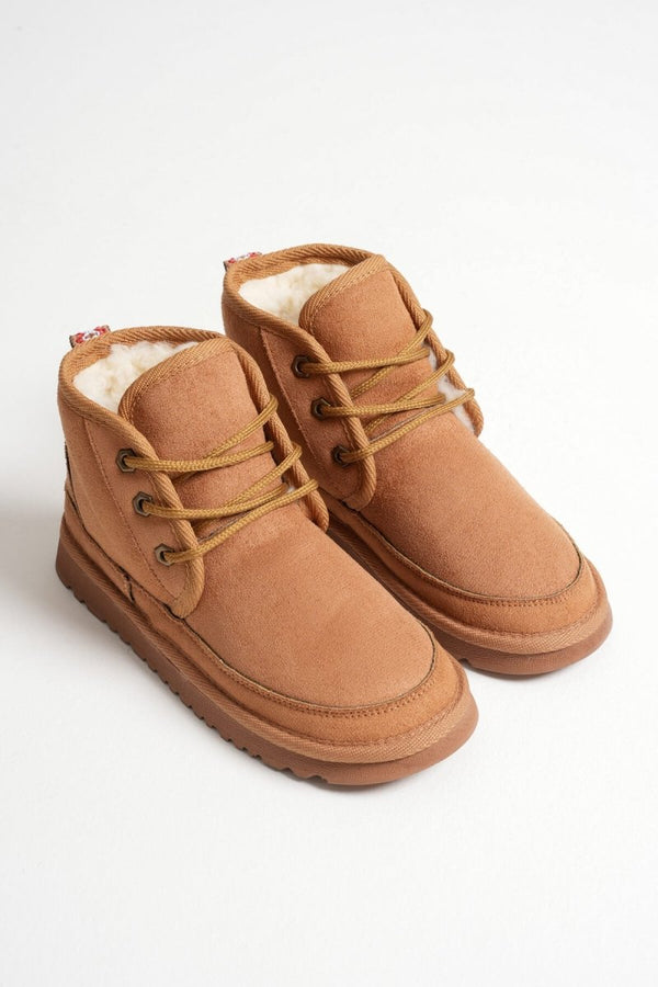 Scarpax Daria Kadın Kışlık Taba İçi Kürklü Bot