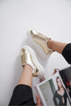 Scarpax Dina Kadın Altın Sneaker