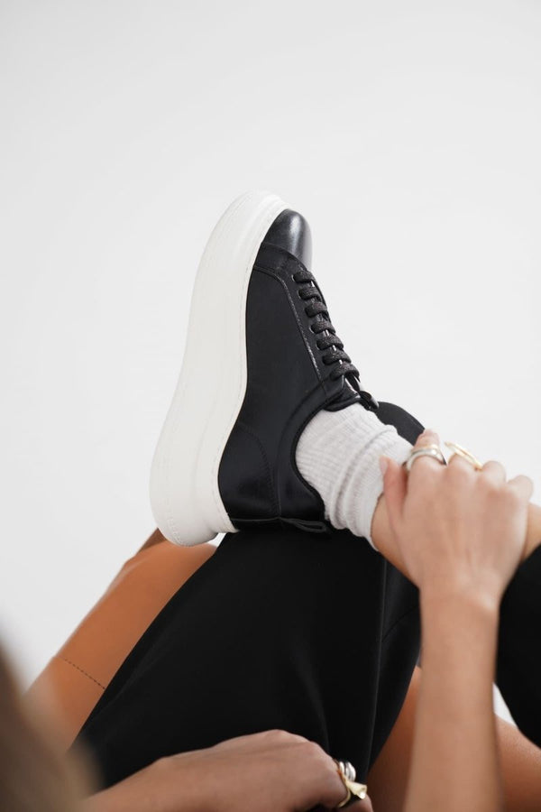 Scarpax Dina Kadın Siyah Sneaker