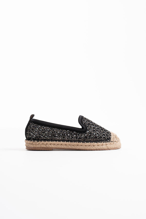 Scarpax Dune Kadın Siyah Espadril Ayakkabı - SCARPAX