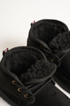 Scarpax Elena Kadın Siyah Kışlık İçi Kürklü Kalın Taban Bot