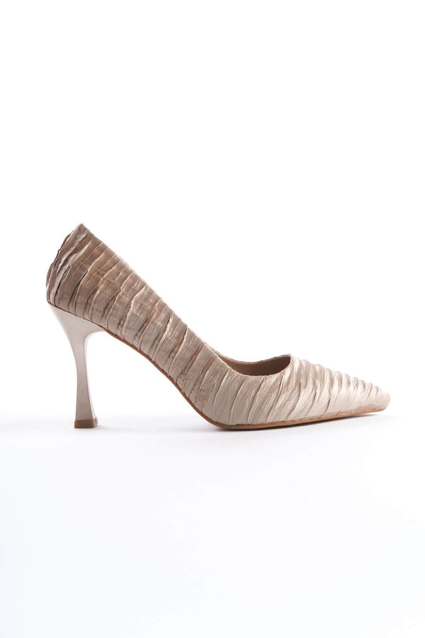 Scarpax Elise Bej Kadın Stiletto - SCARPAX