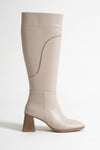 Scarpax Elora Kadın Topuklu Bej Çizme