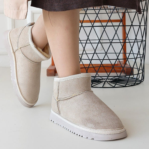 Scarpax Elsa Bej Süet Bot