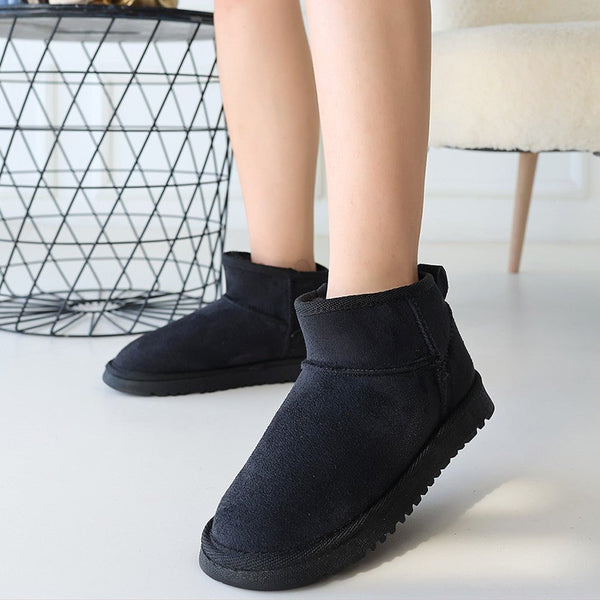 Scarpax Elsa Siyah Süet Bot