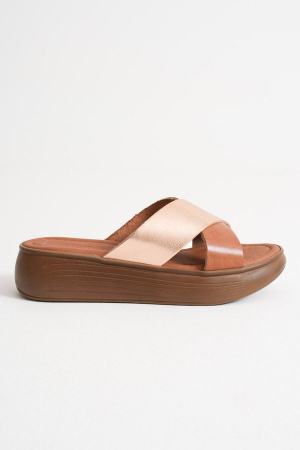 Scarpax Fayn Gunluk Taba Hakiki Deri Terlik