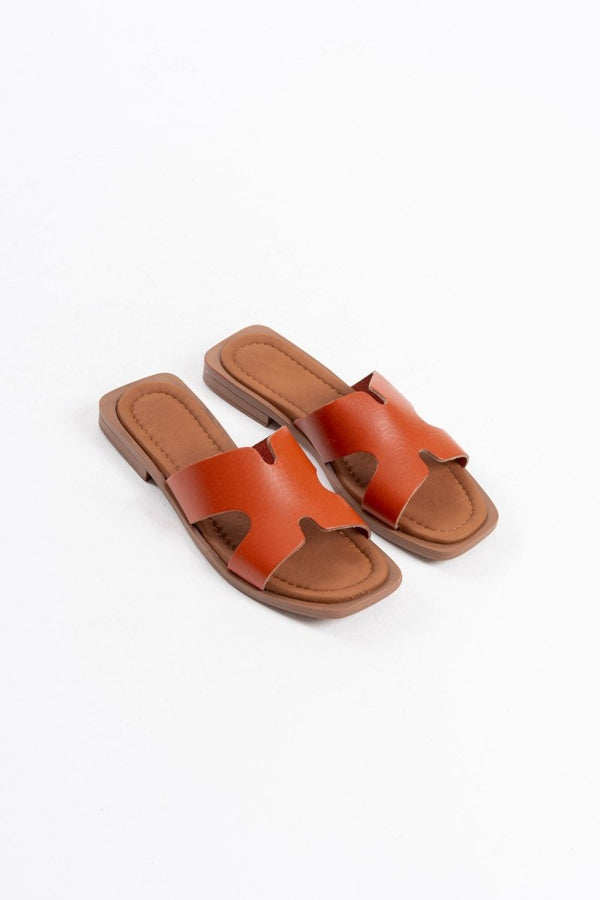 Scarpax Fergei Kiremit Hakiki Deri Terlik