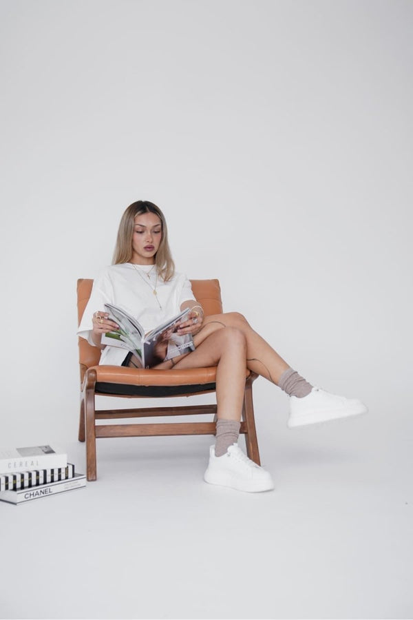 Scarpax Freya Beyaz Kadın Spor Ayakkabı