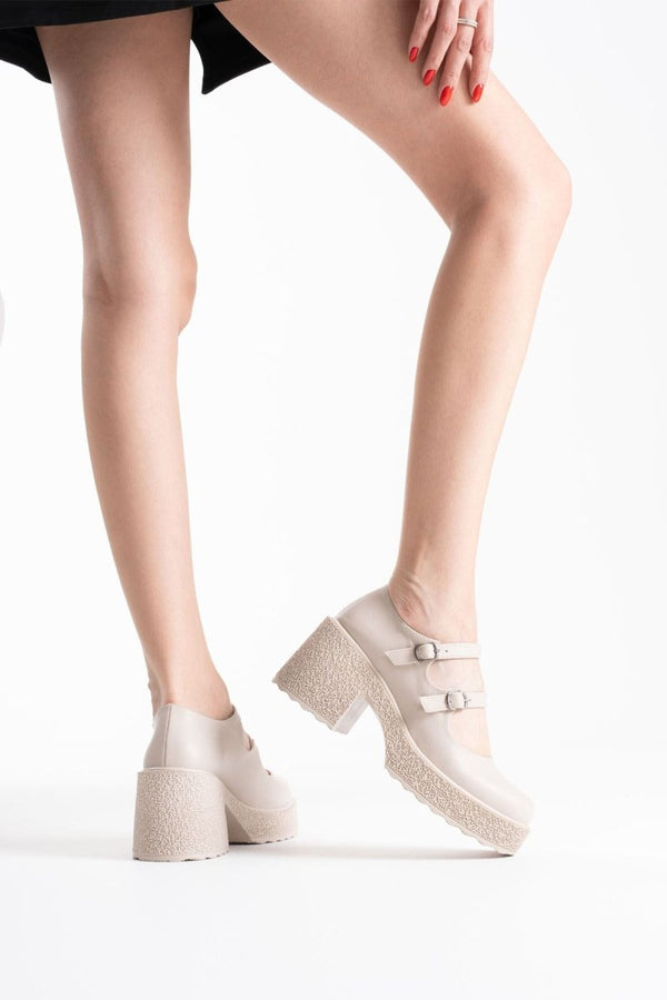 Scarpax Jasmine Kadın Bej Günlük Ayakkabı