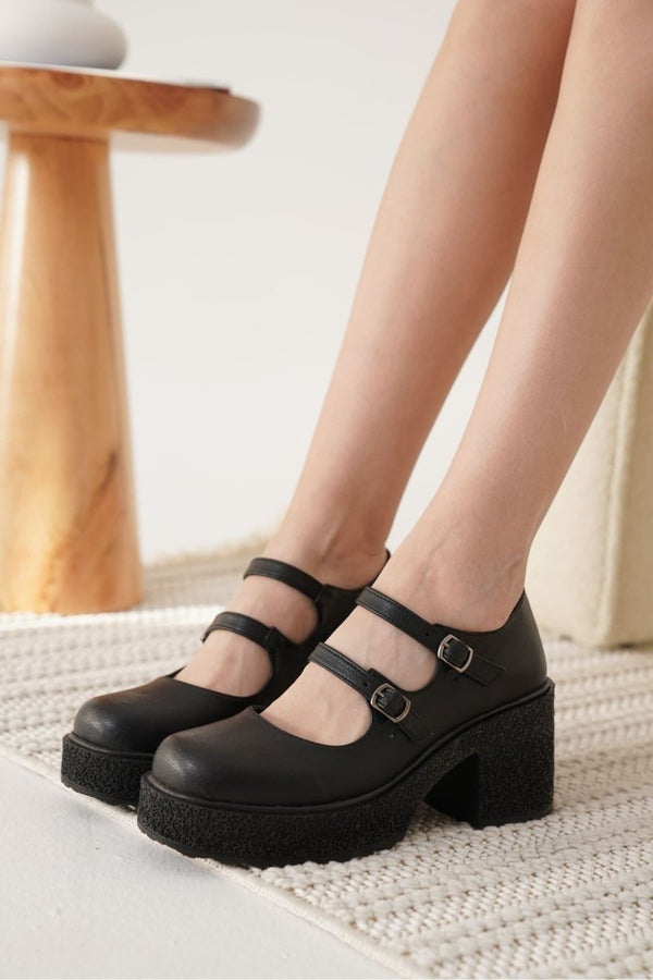 Scarpax Jasmine Kadın Siyah Günlük Ayakkabı