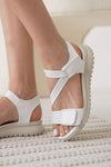 Scarpax Kanze Beyaz Kadın Sandalet