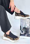 Scarpax Kendy Leopar Nubuk Spor Ayakkabı